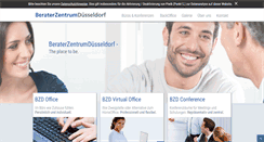 Desktop Screenshot of bzd-businesscenter.de